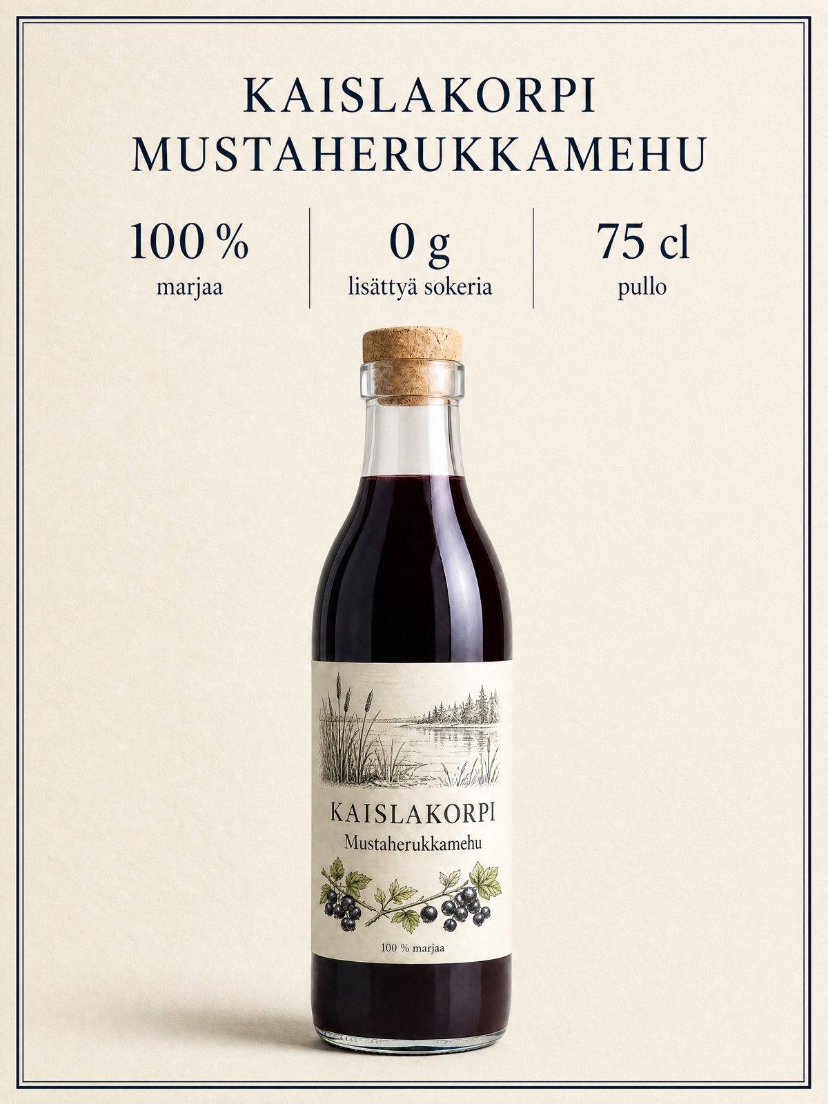 Kaislakorpi Mustaherukkamehu