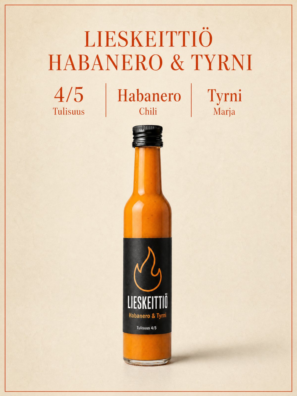 Lieskeittiö Habanero & Tyrni