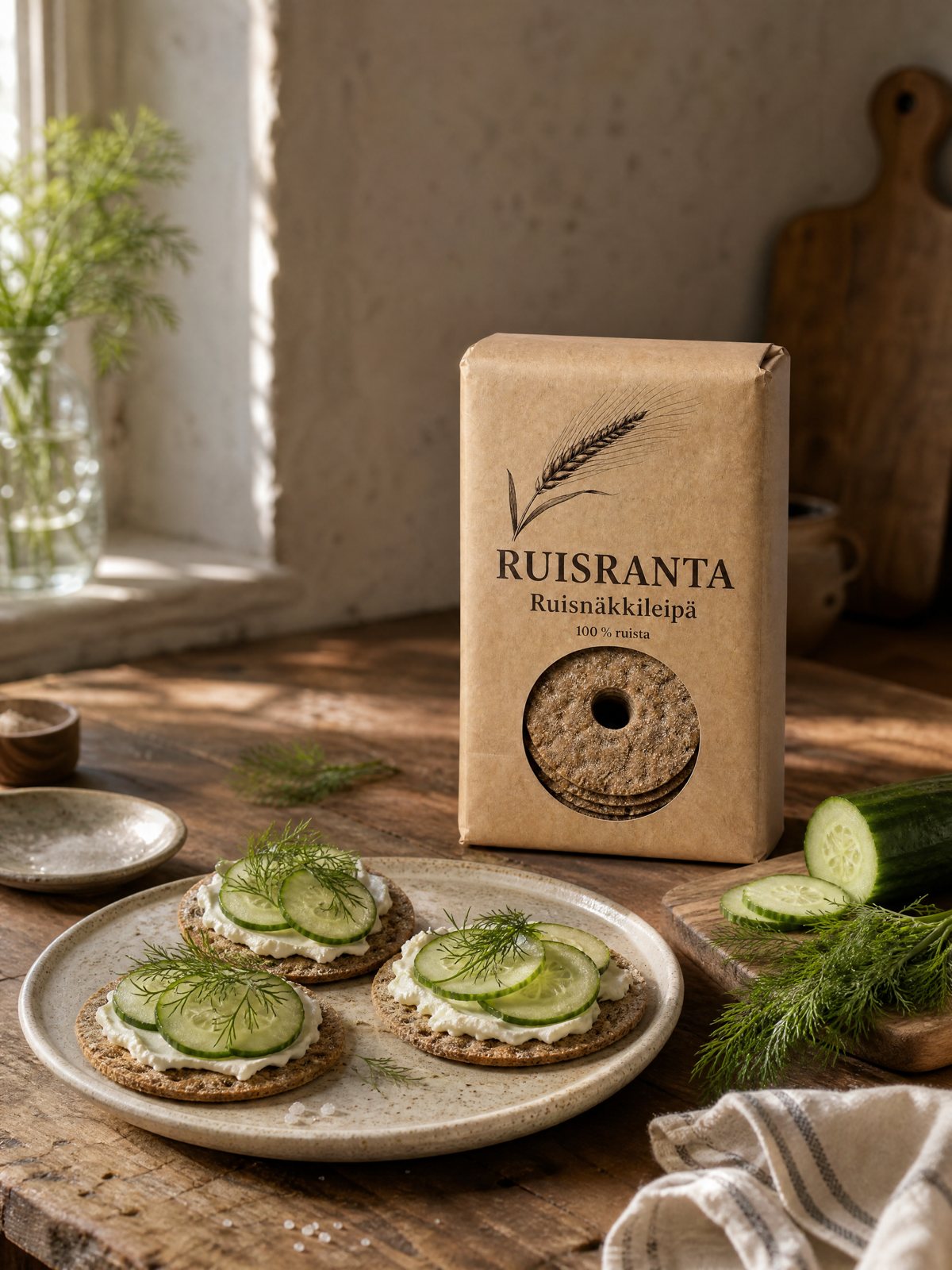 Ruisranta Ruisnäkkileipä