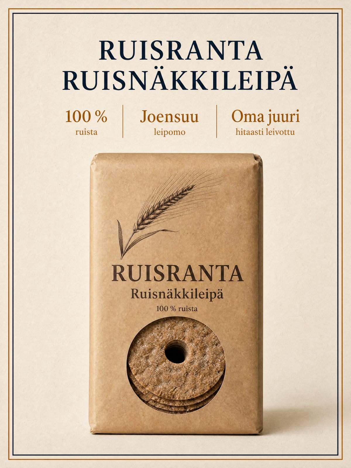 Ruisranta Ruisnäkkileipä