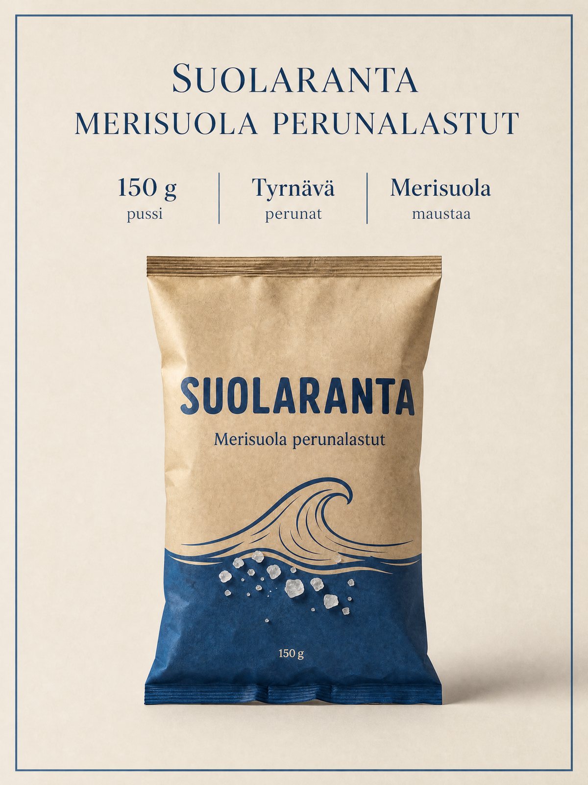 Suolaranta Merisuola perunalastut
