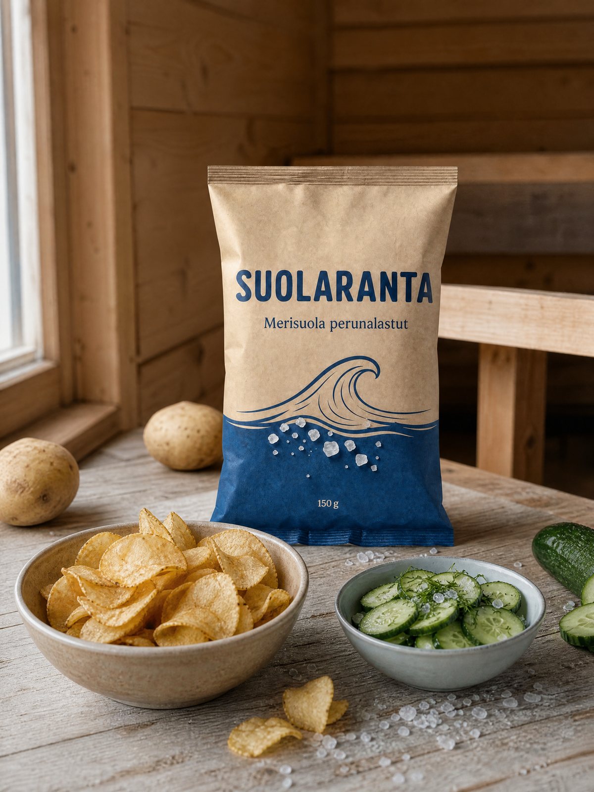 Suolaranta Merisuola perunalastut